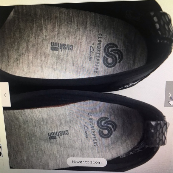 NEW with out tags Clarks: womens: black clog shoes:Sz: 9 - Picture 7 of 10
